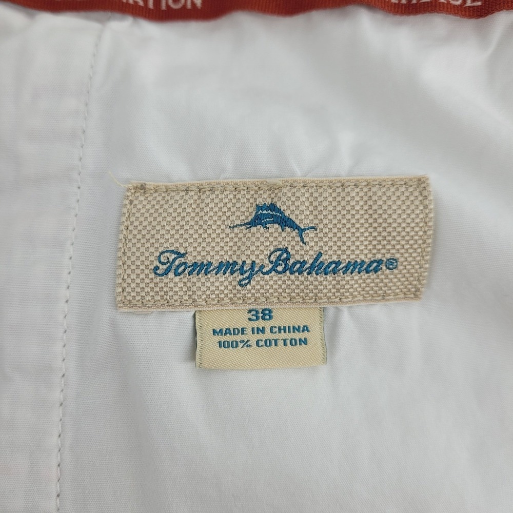 Tommy Bahama Mens 38/39 Paradise Nation Plaid Shorts Tan Multicolor Cotton Golf - Picture 5 of 12